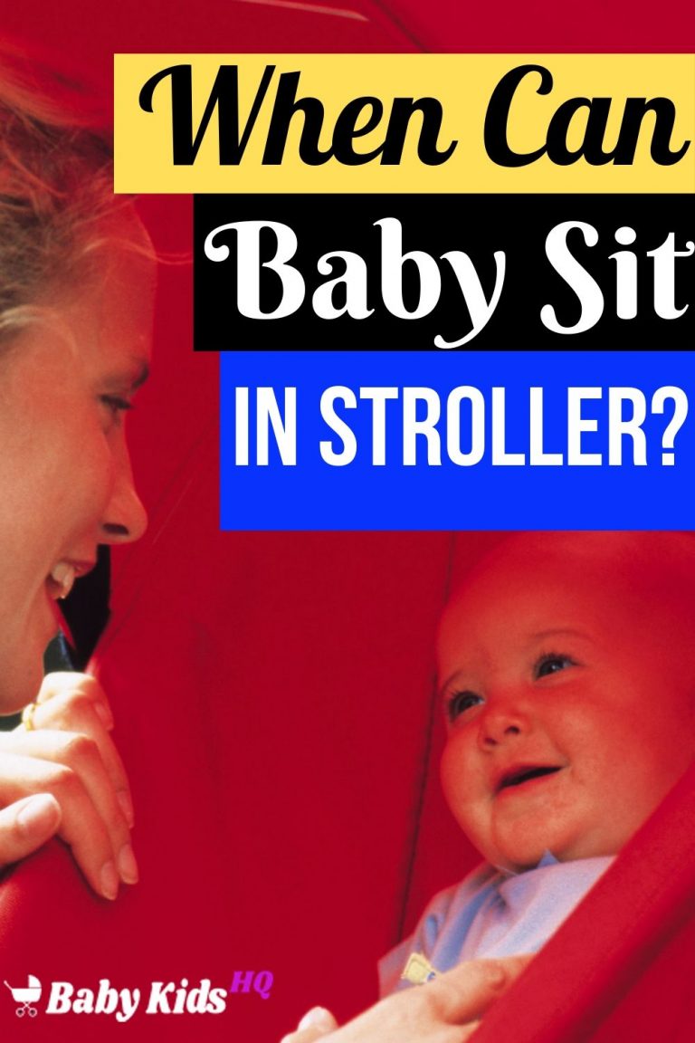 When Can Baby Sit In Stroller? BabyKidsHQ