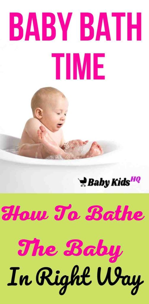 Baby Bath Time How To Bathe The Baby In Right Way? BabyKidsHQ